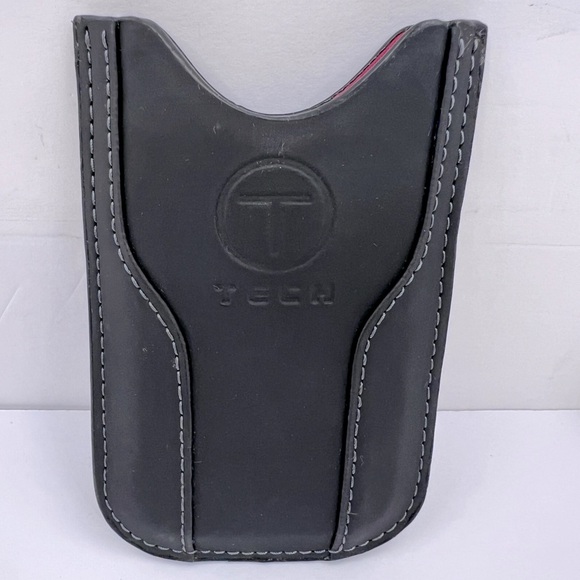 TUMI T-TECH, LARIAT GUSSETED CARD CASE, LEATHER, BROWN COLOR - Picture 3 of 8